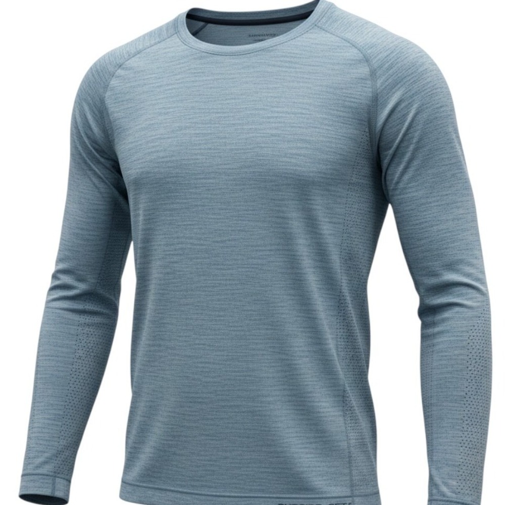 Lululemon SwiftlyTech Long Sleeve Shirt Mens XL Blue Heathered Training Top